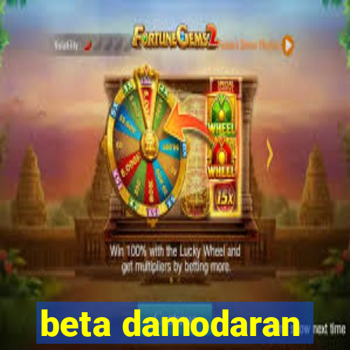 beta damodaran